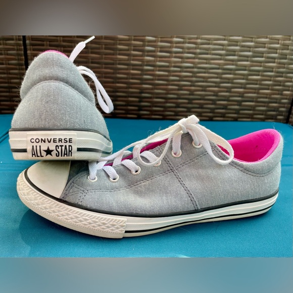 Converse Chuck Taylor All Star Madison Low Top Oxford Gray Pink Junior Size US 6 - Picture 3 of 11